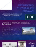 Patrimonio Cultural en Popayán