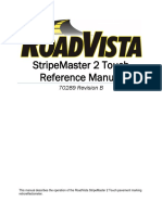 Stripemaster 2 Touch Reference Manual: 70289 Revision B