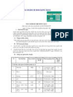 Tieu Chuan Nuoc Sach 092005QĐ-BYT