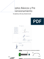 Conceptos Basicos y Predimensionamiento