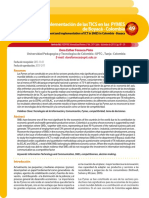 Desarrollo e Implementación de Las TICS en Las PYMES de Boyacá - Colombia