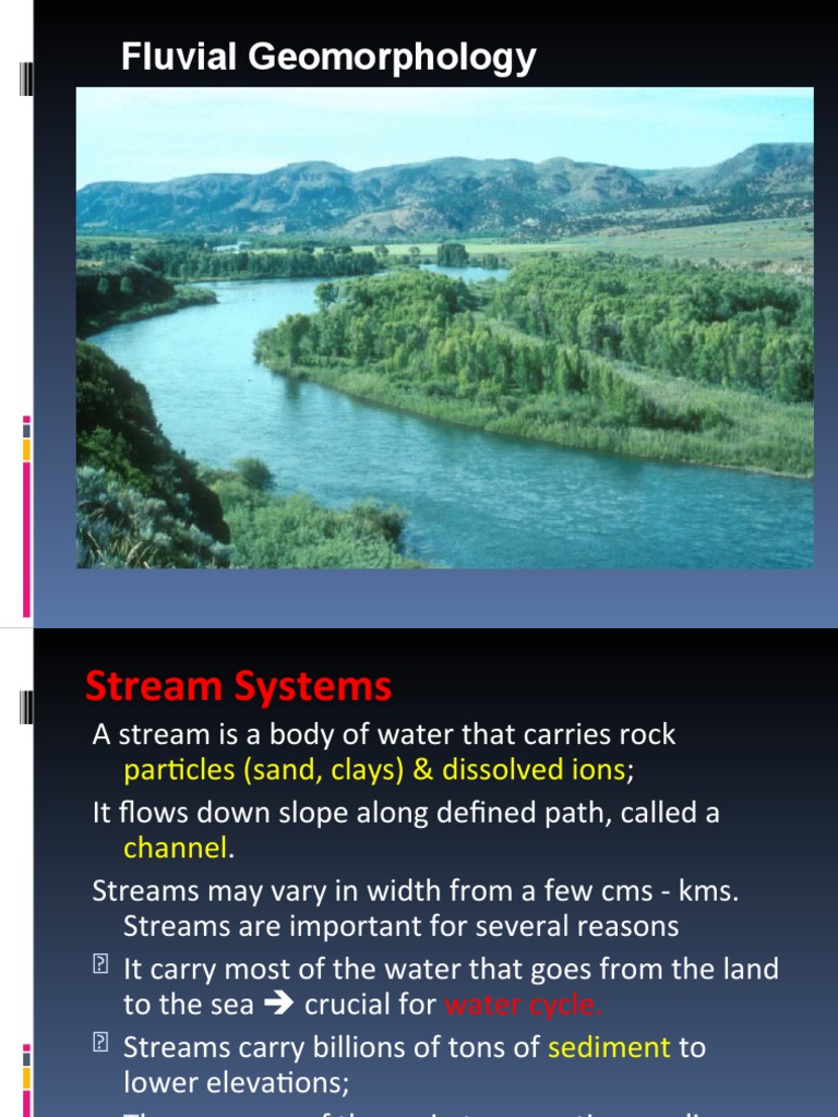 Module 1 - Wednesday 7-11-2012 River Basins and Drainage Network | PDF ...