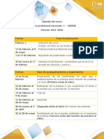 Agenda del curso practica profesional escenario 1.docx