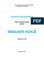 Programa Chisinau Educatie Fizica 2020-2021 PDF