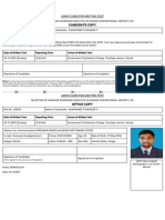 Candidate Copy Candidate Copy: Admit Card For Written Test