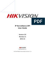 IP Surveillance API User Guide: Revision 4 2013-12