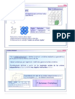 Constantes Cristalográficas