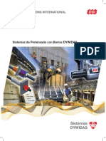 Catalogo Sistemas de Pretensado Con Barras DYWIDAG Chile - Nuevos Diámetros