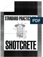 Standard Practice For Shotcrete PDF