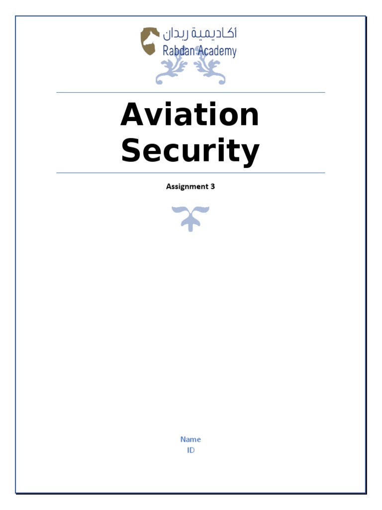 Aviation Security Threats Overview | PDF | Computer Security | Security