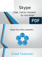 Social Media Presentation - Skype