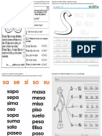 Reforzamiento 5 Comunicación Letra S