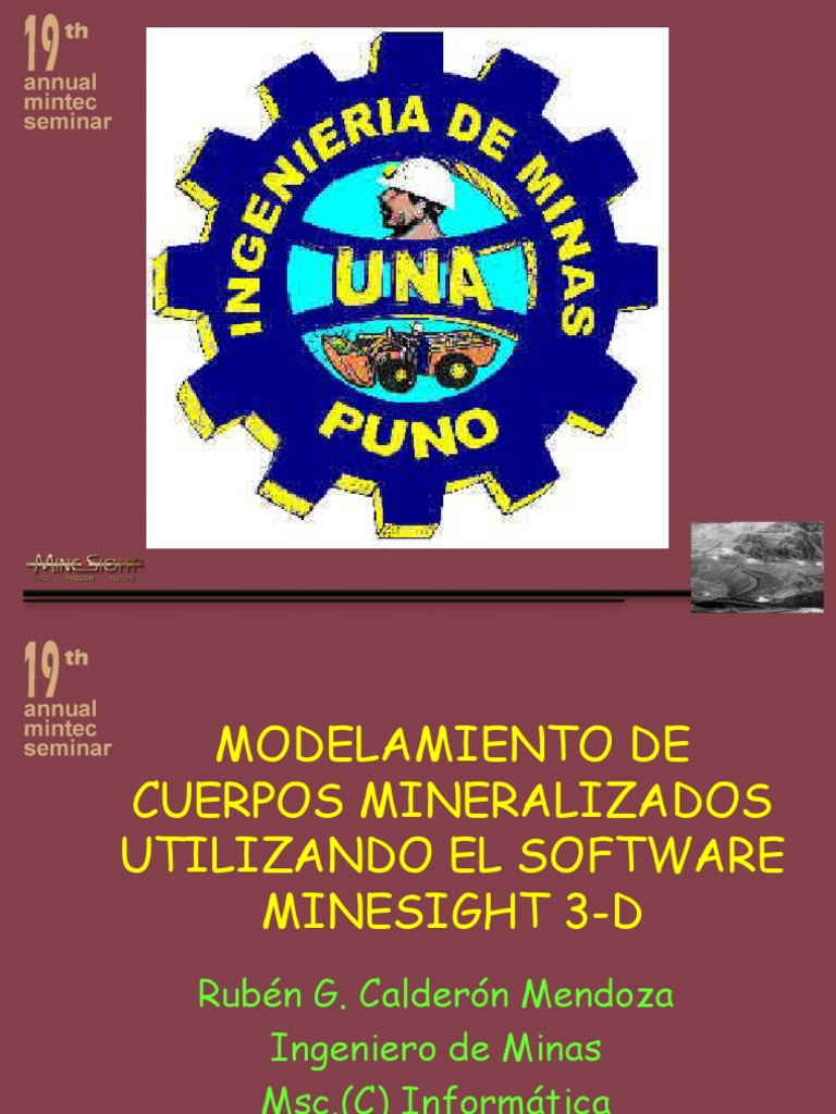 Mine Sight | PDF | Minería | Informática y tecnología de la información