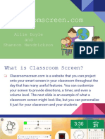 Classroom Screen