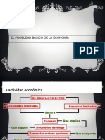 Mapa Conceptual Problema Basico de La Economia