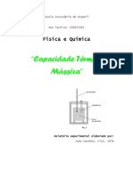 Física - Capacidade Termica Massica