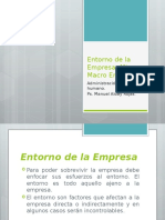 Entorno de la empresa