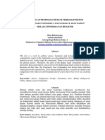 Analysis of Disputes Resolution in Badui Customary Law Diaz Krisnayoga 11010116130393