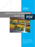 Cartilla Agroindustria Once