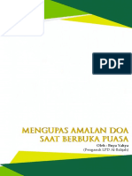 Mengupas Amalan Do'a Saat Berbuka Puasa PDF