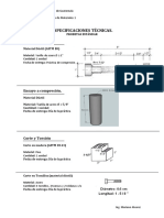 Dimensiones de Probetas PDF