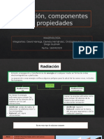 Radiación, Componentes y Propiedades