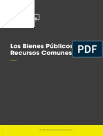 Bienes Públicos y Los Recursos Comunes