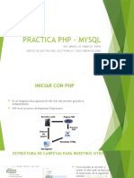 Práctica PHP - Mysql