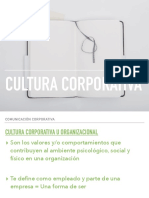 Cultura Corporativa