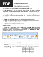 Creating Queries   _ different types  k 18