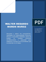 CV Walter Moron PDF