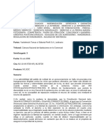 Daños a la intimidad y libertad de prensa