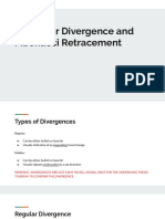 Oscillator Divergence and Fibonacci Retracement