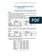 Guia de Ejercicios Sobre Inflación y Desempleo