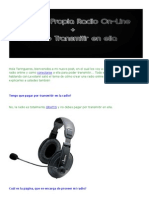 Download Crer Tu Propia Radio On-Line  Cmo Transmitir en ella by nosequesesho SN45926081 doc pdf