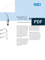 Sonic Tips: Preparation of Crown Cores