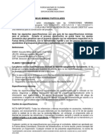 Especificaciones Tecnicas Minimas Particulares PDF