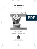 Starting Out With Java - Lab Manual
