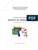 Guia Practica para Elaborar Proyectos de Aprendizaje PDF