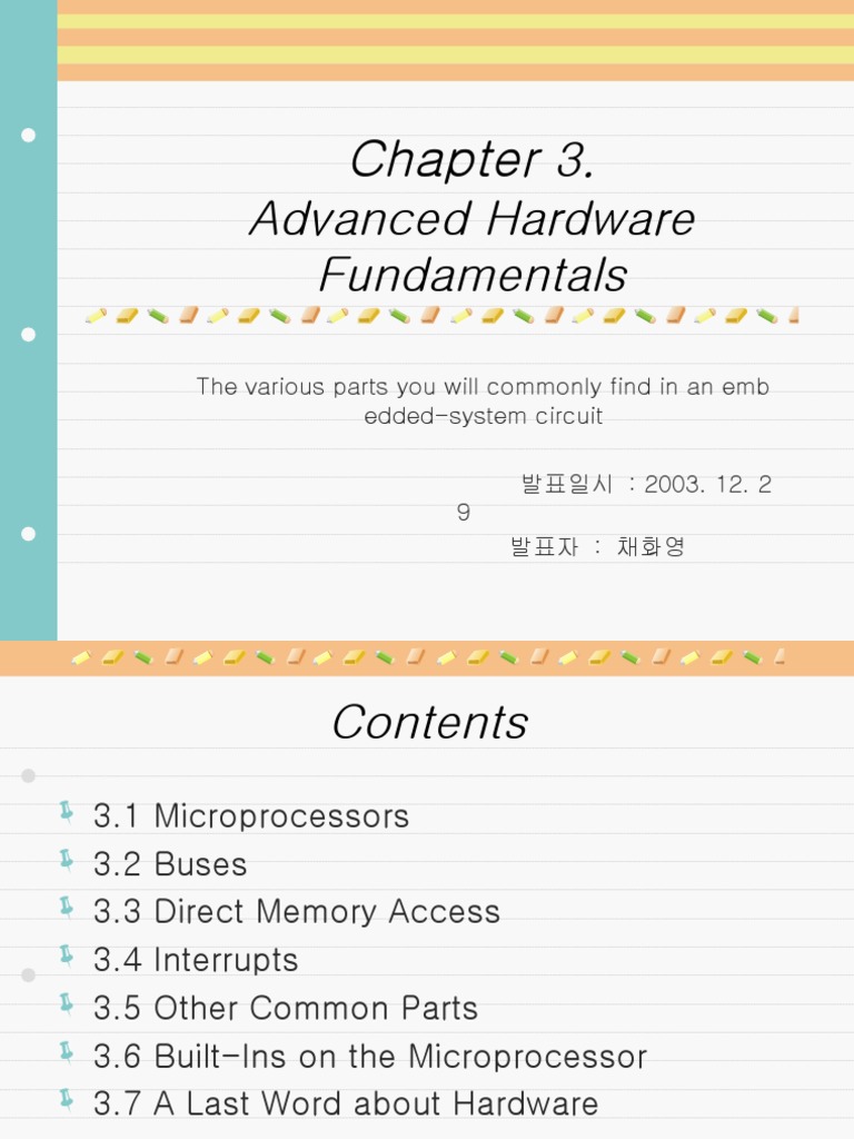 Advanced Hardware Fundamentals | PDF | Input/Output | Central ...