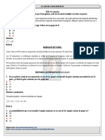 Test de matemáticas con 20 preguntas de opción múltiple y soluciones