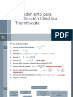 Procedimiento para Clasificación Climática Thornthwaite2020 PDF