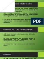 Analisis Del Clima Organizacional de Las Empresas