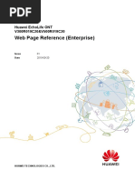 Huawei EchoLife ONT V300R019C20&V500R019C20 Web Page Reference 01 (Enterprise) PDF