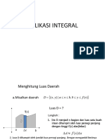 APLIKASI INTEGRAL (Penting)