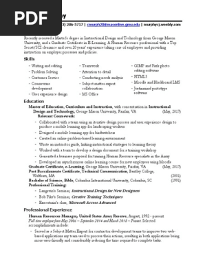 cj murphy resume for online applications as of 3-20-2020