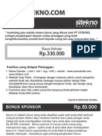 Marketing Plan STIKNO