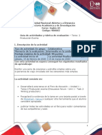 Guía de actividades y rubrica de evaluación - Unidad 1 - Tarea 2 - Producción escrita.pdf