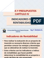 Indicadores de Rentabilidad