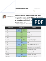 Top 25 german propositon